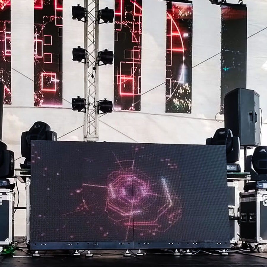 LED Screens On Stage