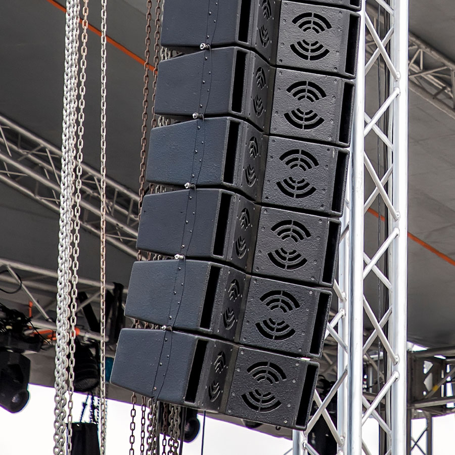 Line Array Suspended