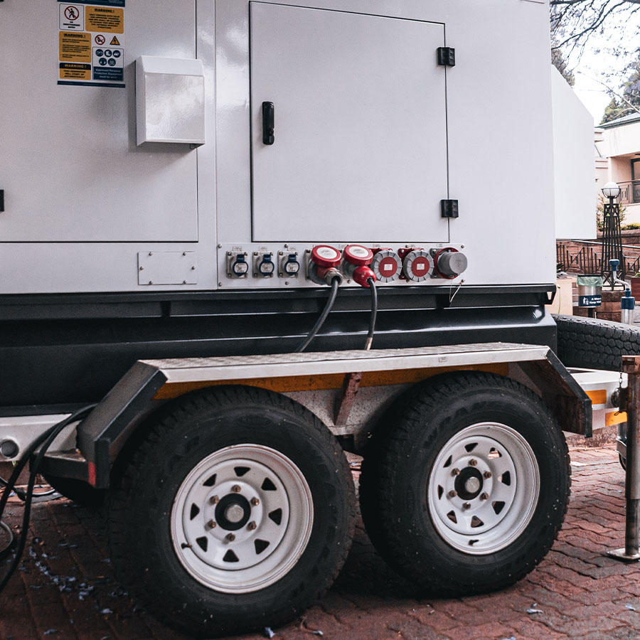 Mobile Generator Side View