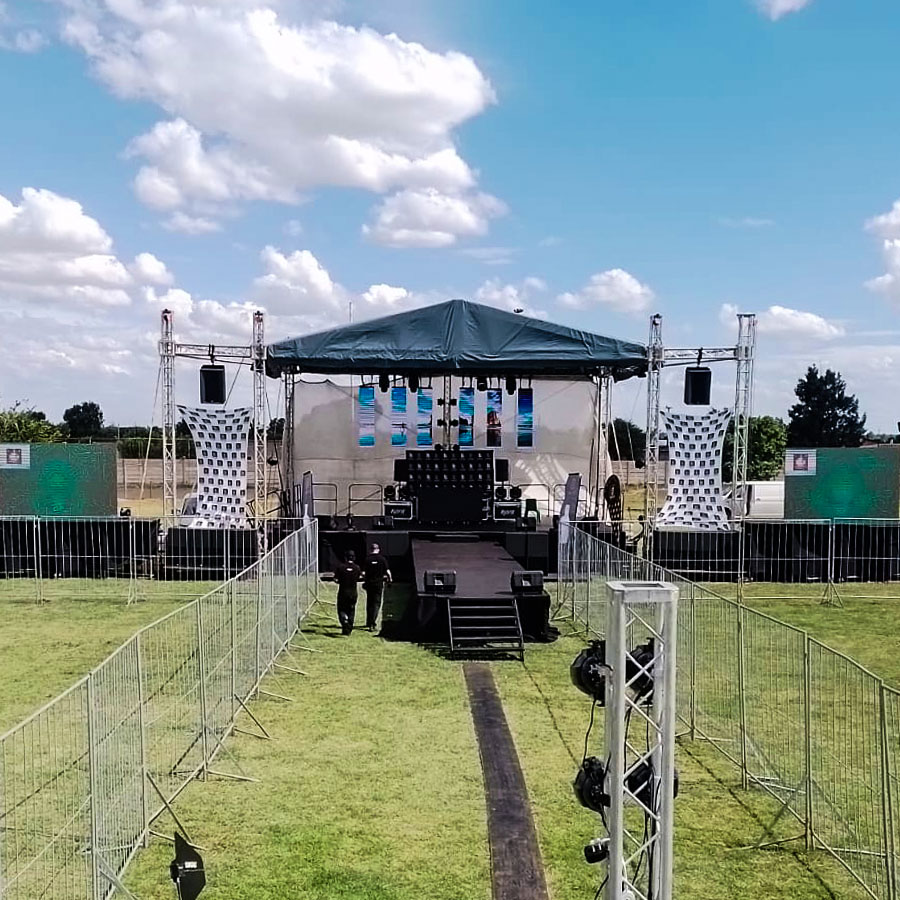 Outdoor Stage from FOH